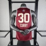 24 Season All Star Red No.30 Curry - Image 4
