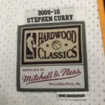 MN Heat Pressed Retro : SW Warriors 09/10 White No.30 Curry - Image 9