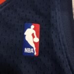 MN Heat Pressed Retro : SW Warriors 09/10 Dark Blue No.30 Curry - Image 6