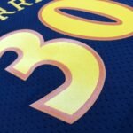 MN Heat Pressed Retro : SW Warriors 09/10 Dark Blue No.30 Curry - Image 11
