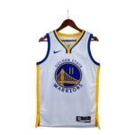 23 Season Warriors V-neck White No.11 Thompson