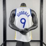 23 Season Warriors V-neck White No.9 Iguodala - Image 10