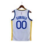 23 Season Warriors V-neck White No.00 Kuminga - Image 2
