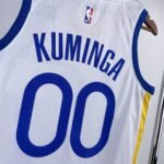 23 Season Warriors V-neck White No.00 Kuminga - Image 4