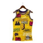 MN Heat Pressed Vintage : SW Lakers 96/97 Graffiti No.8 Kobe