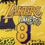 MN Heat Pressed Vintage : SW Lakers 96/97 Graffiti No.8 Kobe - Image 3