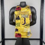 MN Heat Pressed Vintage : SW Lakers 96/97 Graffiti No.8 Kobe - Image 8