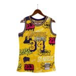 MN Heat Pressed Vintage : SW Lakers' 96/97 Graffiti 34 O'Neal