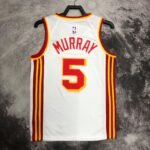 Atlanta Hawks White  #5 Murray - Image 2