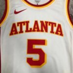 Atlanta Hawks White  #5 Murray - Image 4