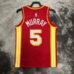 Atlanta Hawks Red  #5 Murray - Image 2