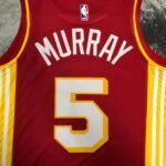 Atlanta Hawks Red  #5 Murray - Image 4
