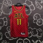 Atlanta Hawks Red Square  #11 Young