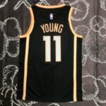 Atlanta Hawks Limited Black  #11 Young - Image 2