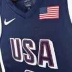 2024 Olympic Basketball USA Blue No.10 Tatum - Image 6