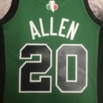 MN Heat Pressed Vintage : Boston Celtics No.20 Ray Allen - Image 7