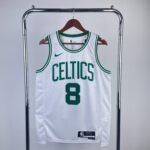 23 Season Boston Celtic White No.8 Porzingis