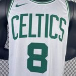 23 Season Boston Celtic White No.8 Porzingis - Image 4