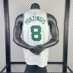 23 Season Boston Celtic White No.8 Porzingis - Image 8