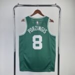 23 Season Boston Celtic Green No.8 Porzingis - Image 2