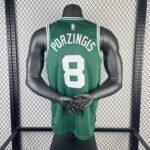 23 Season Boston Celtic Green No.8 Porzingis - Image 5