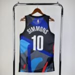 24 Season Brooklyn Nets City Edition No. 10 Simmons - Image 2