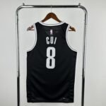 23 Season Brooklyn Nets Black  No. 8 CUI - Image 2