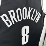 23 Season Brooklyn Nets Black  No. 8 CUI - Image 7