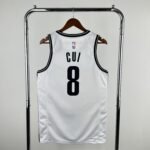 23 Season Brooklyn Nets White  No. 8 CUI - Image 2