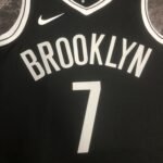 23 Season Brooklyn Nets Black  No.7 Durant - Image 5