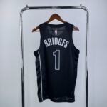 23 Season Brooklyn Nets Flyer Black  No. 1 Bridges - Image 2