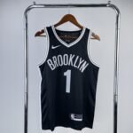 23 Season Brooklyn Nets Black  No. 1 Bridges