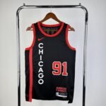 24 Season Chicago Bulls City Edition No.91 RODMAN
