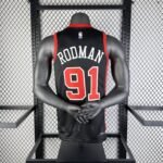 24 Season Chicago Bulls City Edition No.91 RODMAN - Image 8