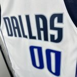 Dallas Mavericks White #00 - Image 4