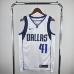 Dallas Mavericks White#41