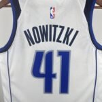 Dallas Mavericks White#41 - Image 9