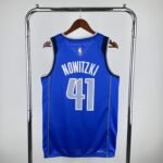 Dallas Mavericks Blue #41 - Image 2