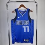 23 Season Mavericks Blue No. 77 Dončić