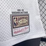 MN Heat Press Retro: Denver Nuggets 1991/92 White No.55 Mutombo - Image 6