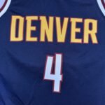 23 Season Denver Nuggets Purplish Blue  No.4 Westbrook - Image 4