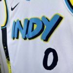 25 Season Indiana Pacers City Version  No.0 Haliburton - Image 4
