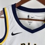 23 Season Indiana Pacers Home  White No.43 Siakam - Image 3