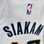 23 Season Indiana Pacers Home  White No.43 Siakam - Image 7
