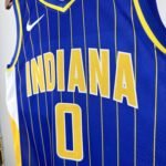 21 Season Indiana Pacers City Version  No.0 Haliburton - Image 3