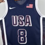 2024 Olympic Basketball USA Blue No.8 Leonard - Image 5