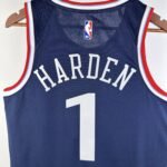 24/25 Season Los Angeles Clippers Away  No.1 Harden - Image 7