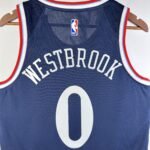 24/25 Season Los Angeles Clippers Away  No.0 Westbrook - Image 8