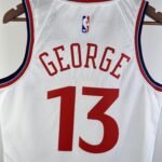 24/25 Season Los Angeles Clippers Home White  No.13 George - Image 5