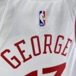 24/25 Season Los Angeles Clippers Home White  No.13 George - Image 6